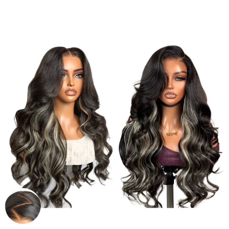 All-Day Comfort™ Glueless 7x6 HD Lace Loose Body Wave Long Wig with Pre-Cut Lace – Natural look and easy wear