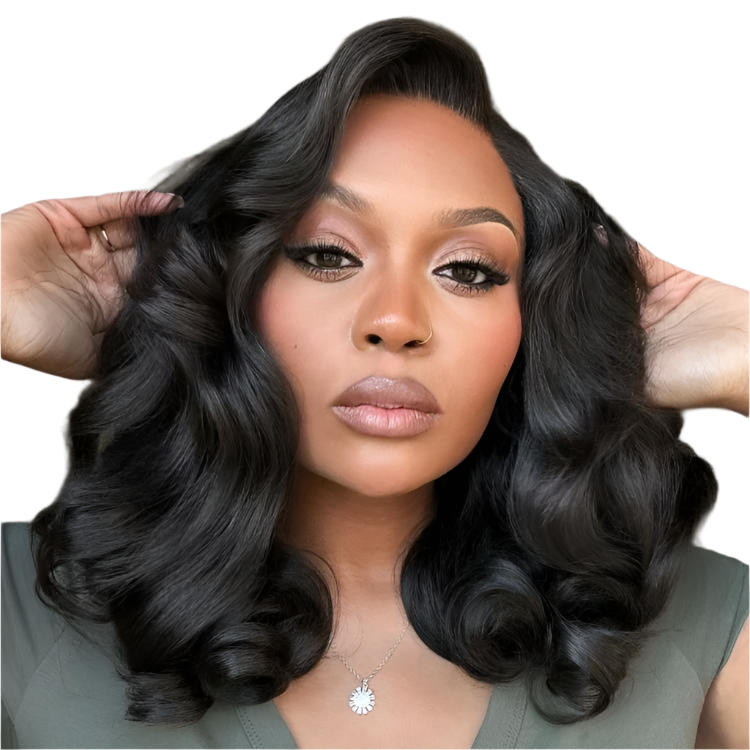 All-Day Comfort™ Wig 200% Density Voluminous Loose Body Wave Glueless Minimalist HD Lace Wig Pre-Cut Lace